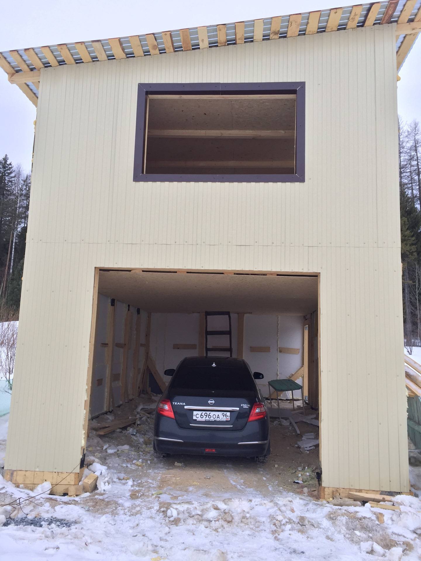 Второй этаж над гаражом: как построить надстройка над гаражом своими руками