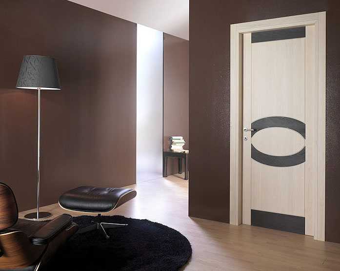 Современные межкомнатные двери в интерьере квартиры: фото, дизайн