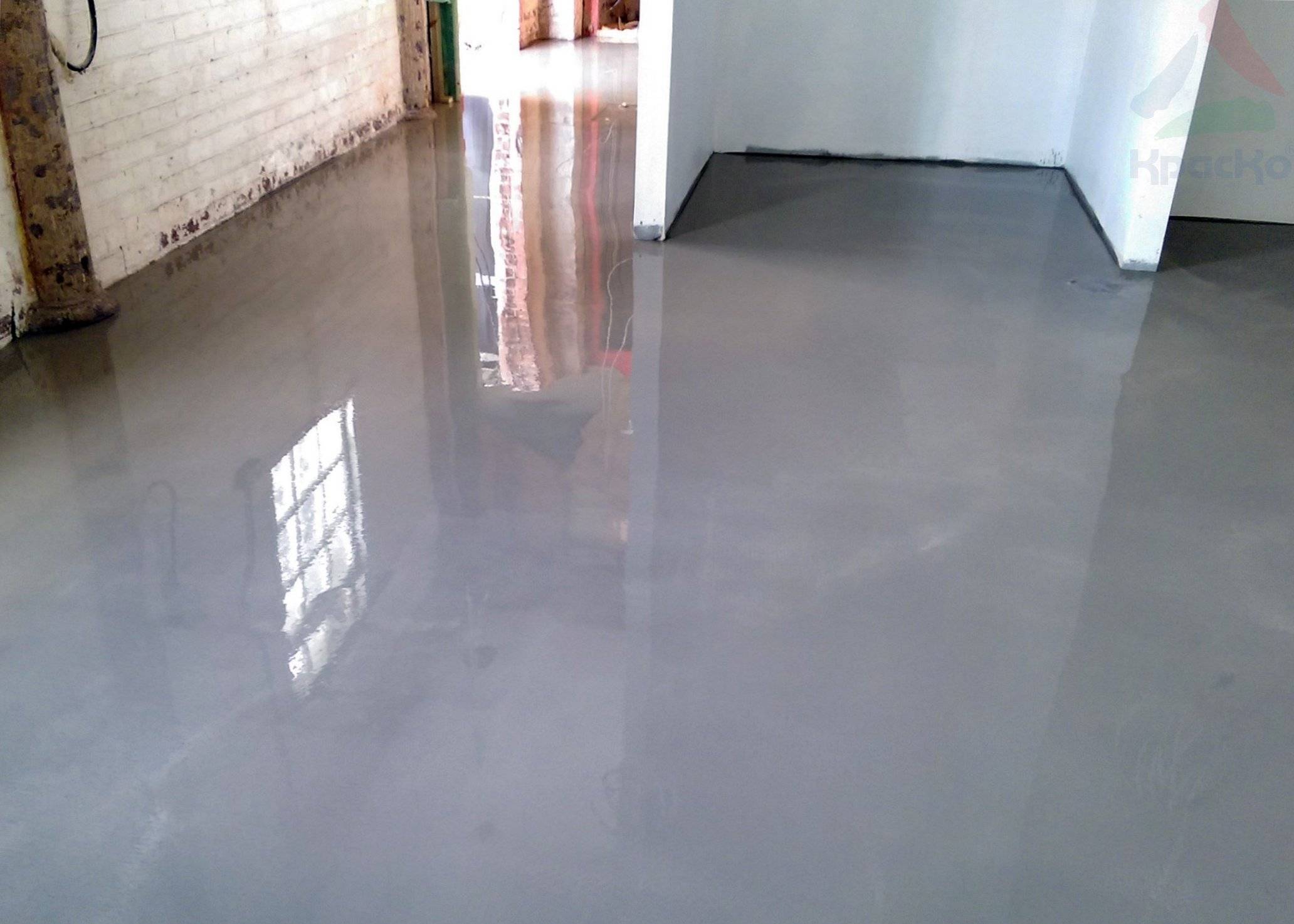 Обеспыливание бетонного пола жидким стеклом - ст монтаж